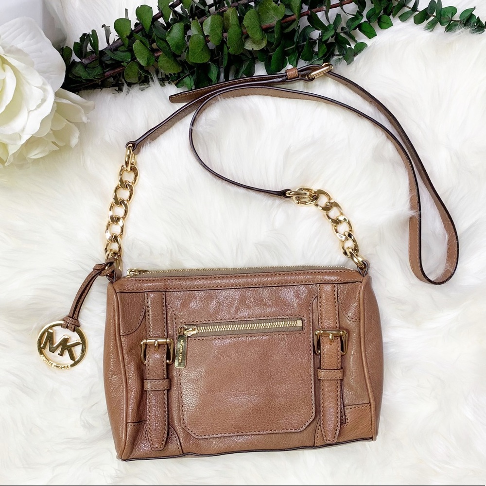 Michael Kors Leather Crossbody Bag